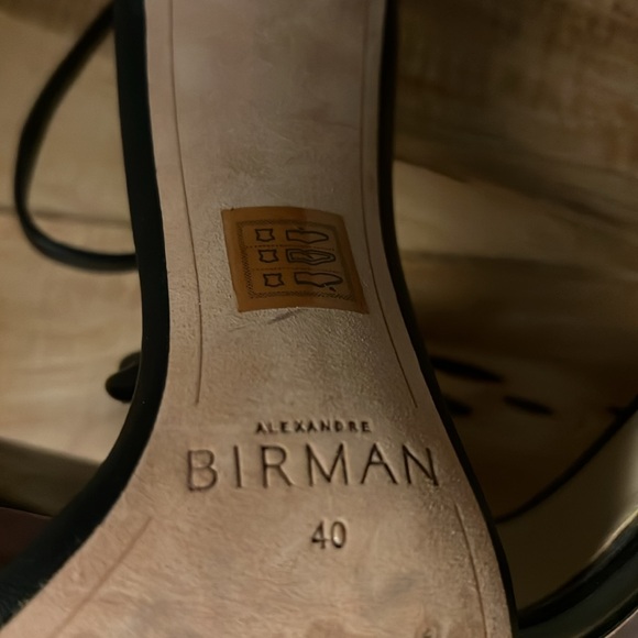 Alexander Birman Rope Toe Ankle Strap Heels Size 40 - Picture 4 of 5